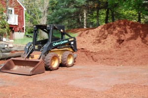 Loader and mulch 2